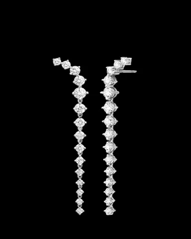 Melissa Kaye 18K Aria Dagger Earrings with Diamonds | Thumbnail 2 Melissa Kaye 18K Aria Dagger Earrings with Diamonds | Thumbnail 2