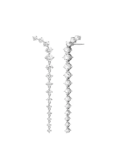 Melissa Kaye 18K Aria Dagger Earrings with Diamonds | Thumbnail 1 Melissa Kaye 18K Aria Dagger Earrings with Diamonds | Thumbnail 1
