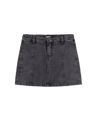 Molo Girl's Bellamy Bow-Embellished Denim Skirt, Size 7-14 | Thumbnail 1 Molo Girl's Bellamy Bow-Embellished Denim Skirt, Size 7-14 | Thumbnail 1