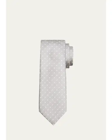 Tom Ford Men's Polka Dot Silk Tie | Thumbnail 1 Tom Ford Men's Polka Dot Silk Tie | Thumbnail 1
