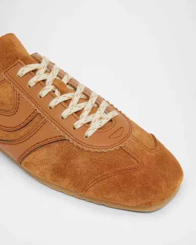 Dries Van Noten Mixed Leather Retro Runner Sneaker Mules | Thumbnail 3 Dries Van Noten Mixed Leather Retro Runner Sneaker Mules | Thumbnail 3