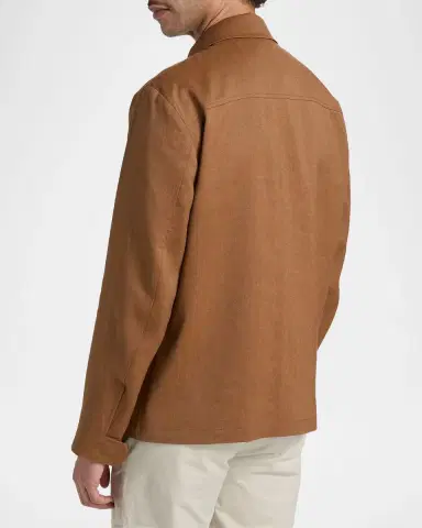 Sartorio Men's Joly Linen-Wool-Mohair Jacket | Thumbnail 3 Sartorio Men's Joly Linen-Wool-Mohair Jacket | Thumbnail 3