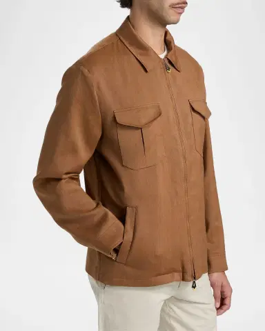 Sartorio Men's Joly Linen-Wool-Mohair Jacket | Thumbnail 7 Sartorio Men's Joly Linen-Wool-Mohair Jacket | Thumbnail 7