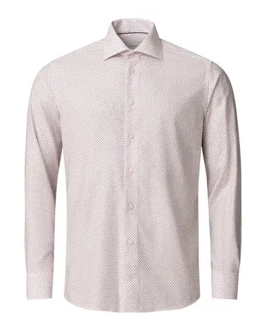 Eton Men's Signature Twill Geo-Print Dress Shirt | Thumbnail 1 Eton Men's Signature Twill Geo-Print Dress Shirt | Thumbnail 1