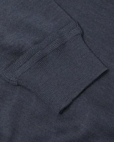 Isaia Men 's Wool Polo Sweater | Thumbnail 5 Isaia Men 's Wool Polo Sweater | Thumbnail 5