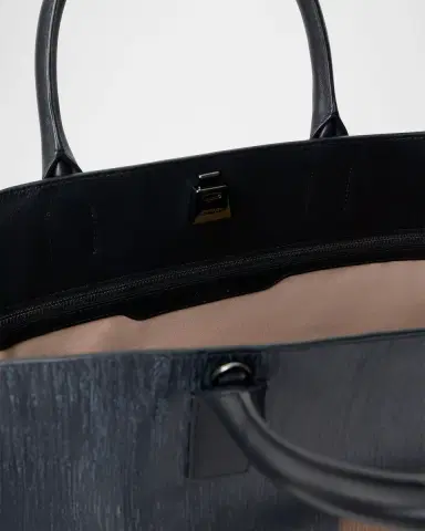 Akris Ai Medium Colorblock Leather Tote Bag | Thumbnail 4 Akris Ai Medium Colorblock Leather Tote Bag | Thumbnail 4
