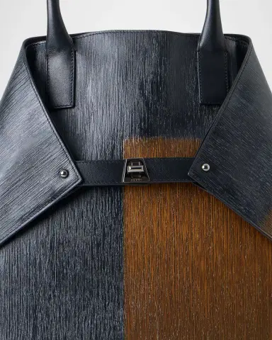 Akris Ai Medium Colorblock Leather Tote Bag | Thumbnail 5 Akris Ai Medium Colorblock Leather Tote Bag | Thumbnail 5