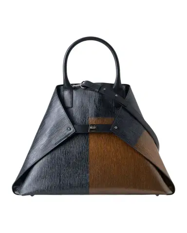 Akris Ai Medium Colorblock Leather Tote Bag | Thumbnail 1 Akris Ai Medium Colorblock Leather Tote Bag | Thumbnail 1