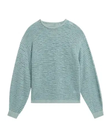 Guest In Residence Open Stripe Crewneck Sweater | Thumbnail 1 Guest In Residence Open Stripe Crewneck Sweater | Thumbnail 1