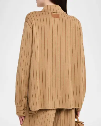 Guest in Residence Pinstripe Work Shirt | Thumbnail 3 Guest in Residence Pinstripe Work Shirt | Thumbnail 3