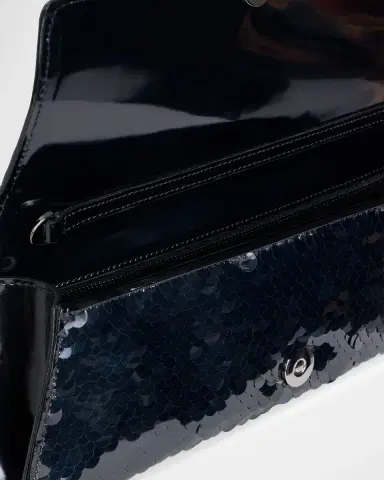 Akris Anouk Sequin Trapezoid Clutch Bag | Thumbnail 4 Akris Anouk Sequin Trapezoid Clutch Bag | Thumbnail 4
