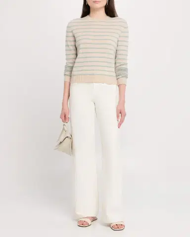 Guest In Residence Pebble Stripe Cashmere Sweater | Thumbnail 2 Guest In Residence Pebble Stripe Cashmere Sweater | Thumbnail 2