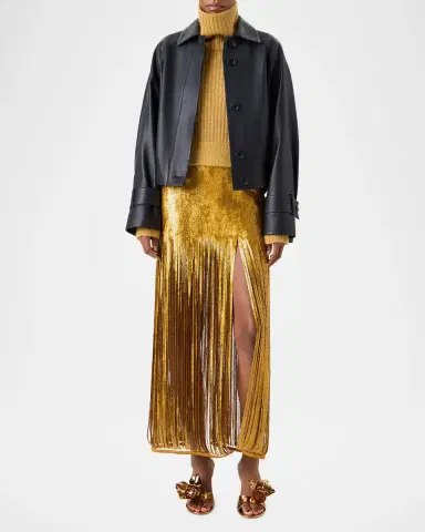 Akris Kallisto Lamb Nappa Leather Jacket | Thumbnail 2 Akris Kallisto Lamb Nappa Leather Jacket | Thumbnail 2