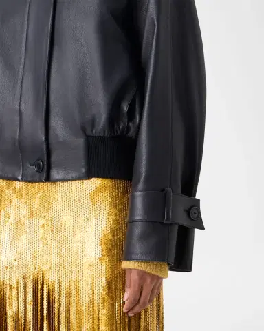Akris Kallisto Lamb Nappa Leather Jacket | Thumbnail 5 Akris Kallisto Lamb Nappa Leather Jacket | Thumbnail 5