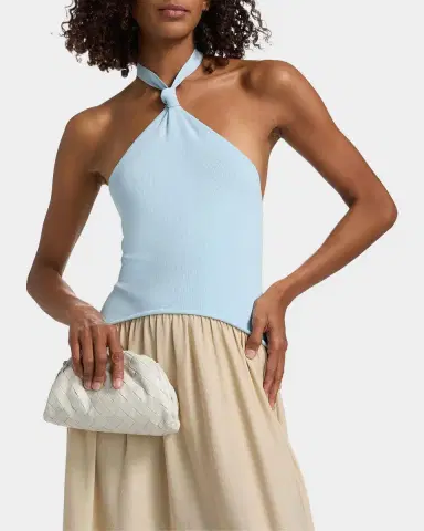 Solid & Striped The Jordan Colorblocked Halter Maxi Dress | Thumbnail 5 Solid & Striped The Jordan Colorblocked Halter Maxi Dress | Thumbnail 5