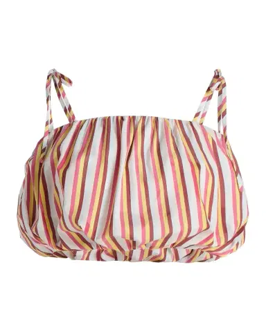 Solid & Striped The Ivy Striped Bubble Crop Top | Thumbnail 1 Solid & Striped The Ivy Striped Bubble Crop Top | Thumbnail 1