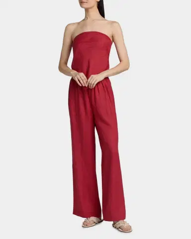 Cami NYC Gael Strapless Linen Camisole | Thumbnail 2 Cami NYC Gael Strapless Linen Camisole | Thumbnail 2