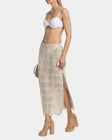 Ramy Brook Karina Crochet Midi Cover-Up Skirt | Thumbnail 2 Ramy Brook Karina Crochet Midi Cover-Up Skirt | Thumbnail 2