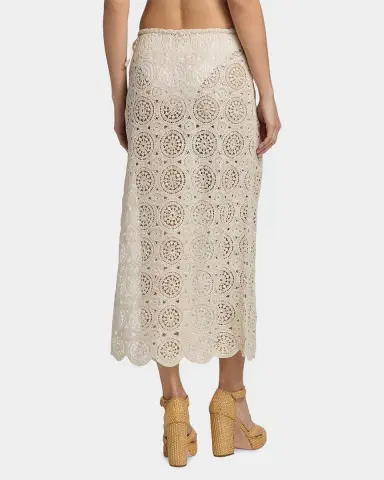 Ramy Brook Karina Crochet Midi Cover-Up Skirt | Thumbnail 3 Ramy Brook Karina Crochet Midi Cover-Up Skirt | Thumbnail 3