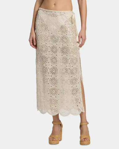 Ramy Brook Karina Crochet Midi Cover-Up Skirt | Thumbnail 4 Ramy Brook Karina Crochet Midi Cover-Up Skirt | Thumbnail 4