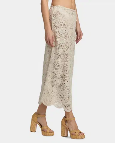 Ramy Brook Karina Crochet Midi Cover-Up Skirt | Thumbnail 7 Ramy Brook Karina Crochet Midi Cover-Up Skirt | Thumbnail 7