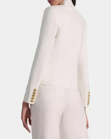 ALICE + OLIVIA Sable Double-Breasted Crop Blazer | Thumbnail 3 ALICE + OLIVIA Sable Double-Breasted Crop Blazer | Thumbnail 3