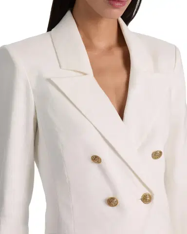 ALICE + OLIVIA Sable Double-Breasted Crop Blazer | Thumbnail 5 ALICE + OLIVIA Sable Double-Breasted Crop Blazer | Thumbnail 5