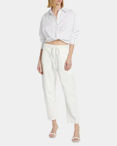 TWP Jetties Beach Drawstring Denim Pants | Thumbnail 2 TWP Jetties Beach Drawstring Denim Pants | Thumbnail 2