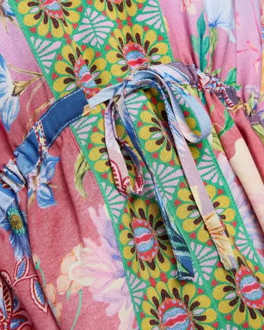 Johnny Was Lilliana Gradient Floral Caftan | Thumbnail 6 Johnny Was Lilliana Gradient Floral Caftan | Thumbnail 6