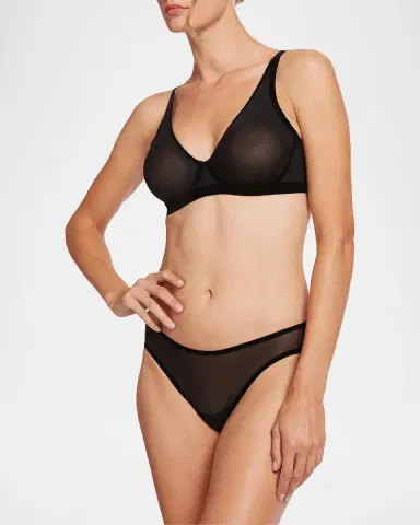 Wolford Semi-Sheer Tulle Bra | Thumbnail 3 Wolford Semi-Sheer Tulle Bra | Thumbnail 3