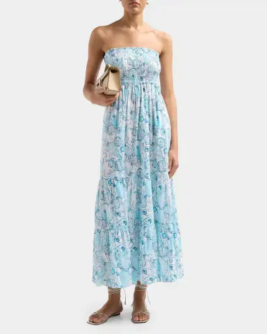 Lilly Pulitzer Anali Printed Strapless Cover-Up Midi Dress | Thumbnail 2 Lilly Pulitzer Anali Printed Strapless Cover-Up Midi Dress | Thumbnail 2