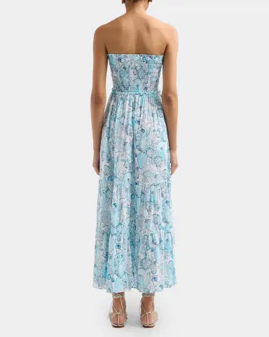 Lilly Pulitzer Anali Printed Strapless Cover-Up Midi Dress | Thumbnail 3 Lilly Pulitzer Anali Printed Strapless Cover-Up Midi Dress | Thumbnail 3