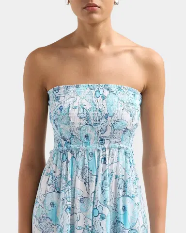 Lilly Pulitzer Anali Printed Strapless Cover-Up Midi Dress | Thumbnail 5 Lilly Pulitzer Anali Printed Strapless Cover-Up Midi Dress | Thumbnail 5