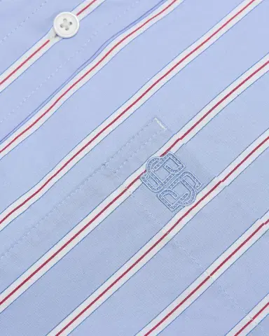 Simkhai Men's Steven Double-Layer Shirt | Thumbnail 6 Simkhai Men's Steven Double-Layer Shirt | Thumbnail 6