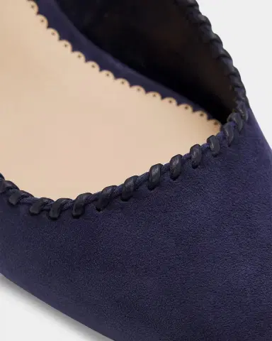 Cinq à Sept Sylvie 65MM Suede Slingback Pumps | Thumbnail 3 Cinq à Sept Sylvie 65MM Suede Slingback Pumps | Thumbnail 3