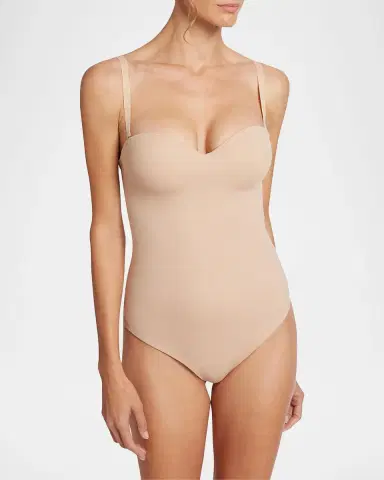 Wolford Mat de Luxe Thong Bodysuit | Thumbnail 3 Wolford Mat de Luxe Thong Bodysuit | Thumbnail 3