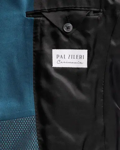 Pal Zileri Men's Geometric Jacquard Wool-Blend Dinner Jacket | Thumbnail 6 Pal Zileri Men's Geometric Jacquard Wool-Blend Dinner Jacket | Thumbnail 6