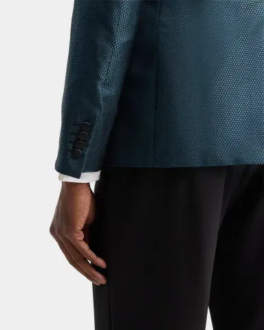 Pal Zileri Men's Geometric Jacquard Wool-Blend Dinner Jacket | Thumbnail 8 Pal Zileri Men's Geometric Jacquard Wool-Blend Dinner Jacket | Thumbnail 8