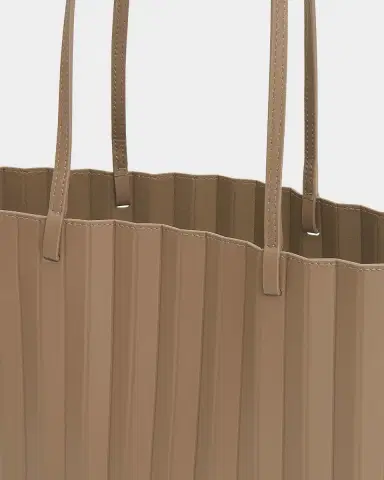 Mansur Gavriel Large Pleated Leather Tote Bag | Thumbnail 3 Mansur Gavriel Large Pleated Leather Tote Bag | Thumbnail 3