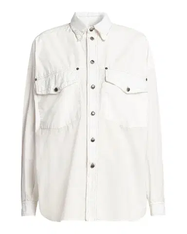 Versace Jeans Couture La Vacanza Cotton Poplin Utility Shirt | Thumbnail 1 Versace Jeans Couture La Vacanza Cotton Poplin Utility Shirt | Thumbnail 1