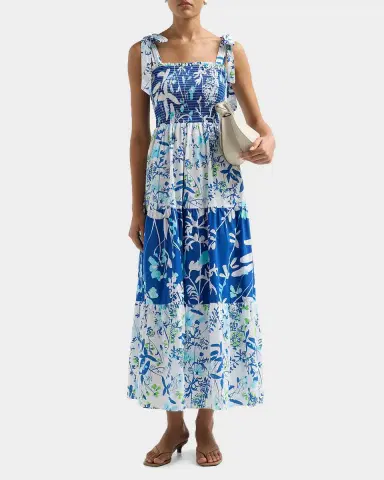 Lilly Pulitzer Athyn Printed Smocked Maxi Dress | Thumbnail 2 Lilly Pulitzer Athyn Printed Smocked Maxi Dress | Thumbnail 2