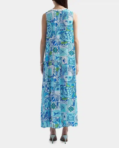 Lilly Pulitzer Iris Harlillyquin Printed Maxi Dress | Thumbnail 3 Lilly Pulitzer Iris Harlillyquin Printed Maxi Dress | Thumbnail 3