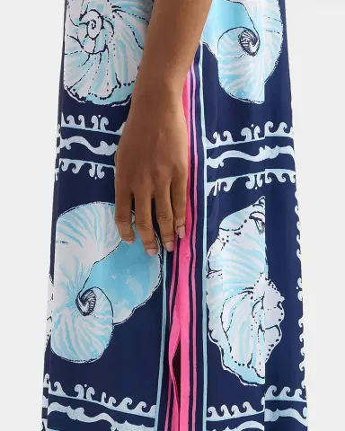 Lilly Pulitzer Casandra Seashell-Print Maxi Dress | Thumbnail 5 Lilly Pulitzer Casandra Seashell-Print Maxi Dress | Thumbnail 5