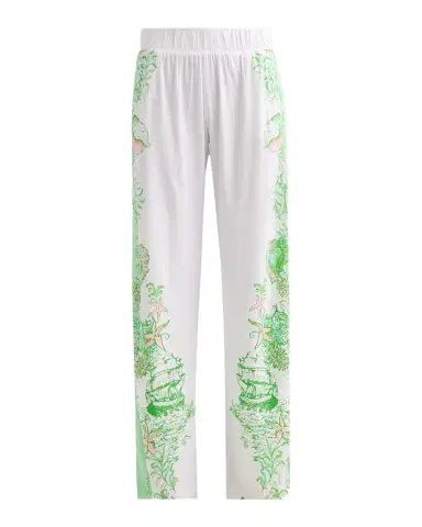 Lilly Pulitzer Bal Harbour Printed Wide-Leg Pants | Thumbnail 1 Lilly Pulitzer Bal Harbour Printed Wide-Leg Pants | Thumbnail 1