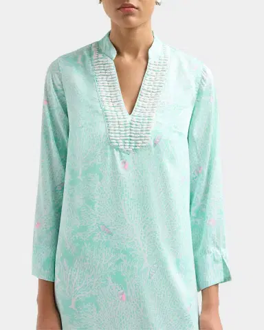 Lilly Pulitzer Irella Caftan Mini Dress | Thumbnail 5 Lilly Pulitzer Irella Caftan Mini Dress | Thumbnail 5