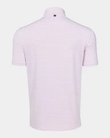 Greyson Men 's Quogue Striped Polo Shirt | Thumbnail 2 Greyson Men 's Quogue Striped Polo Shirt | Thumbnail 2