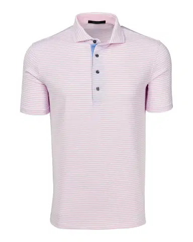 Greyson Men 's Quogue Striped Polo Shirt | Thumbnail 3 Greyson Men 's Quogue Striped Polo Shirt | Thumbnail 3