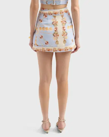 Cara Cara Fischer Printed Linen Mini Skirt | Thumbnail 3 Cara Cara Fischer Printed Linen Mini Skirt | Thumbnail 3