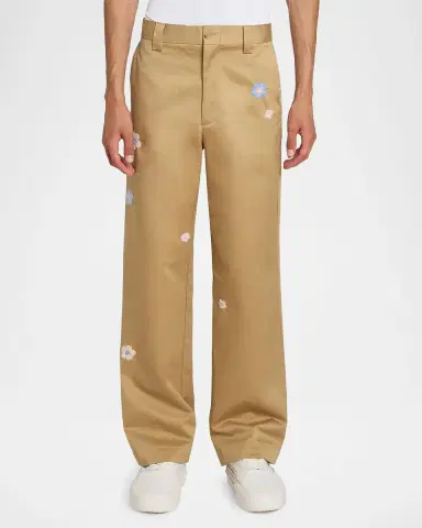 Nahmias Men's Daydreaming Flower Worker Pants | Thumbnail 4 Nahmias Men's Daydreaming Flower Worker Pants | Thumbnail 4