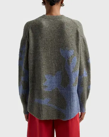Proenza Schouler White Label Cathy Abstract Rib-Knit Sweater | Thumbnail 3 Proenza Schouler White Label Cathy Abstract Rib-Knit Sweater | Thumbnail 3